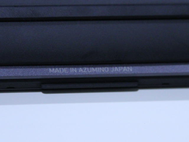 VAIO Zに刻まれている「MADE IN AZUMINO JAPAN」